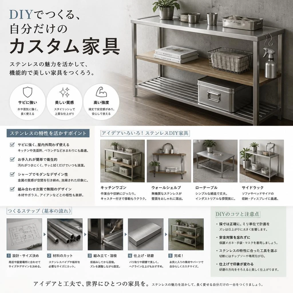 DIYで実現するオリジナル家具